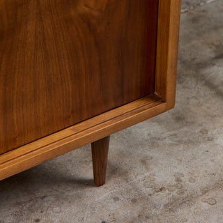Petite Two Door Walnut Cabinet for Glenn of California