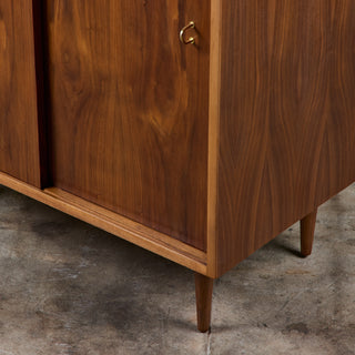 Petite Two Door Walnut Cabinet for Glenn of California
