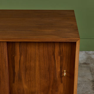 Petite Two Door Walnut Cabinet for Glenn of California