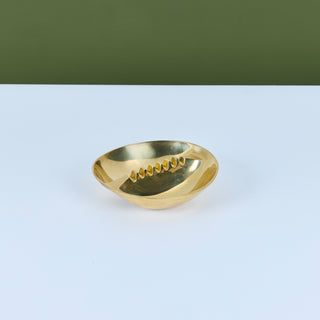 Solid Brass Polished Ashtray