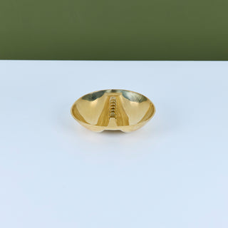 Solid Brass Polished Ashtray