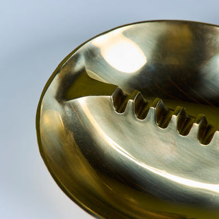 Solid Brass Polished Ashtray