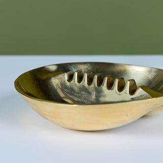 Solid Brass Polished Ashtray