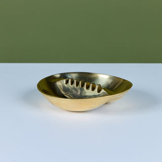 Solid Brass Polished Ashtray