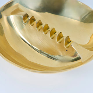 Solid Brass Polished Ashtray