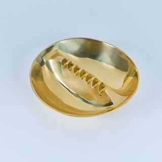 Solid Brass Polished Ashtray