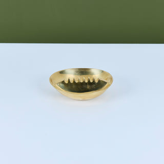Solid Brass Polished Ashtray