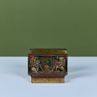 Pair of Art Deco Bookends by Pompeian Bronze Company
