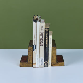 Pair of Art Deco Bookends by Pompeian Bronze Company