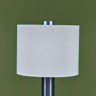 Postmodern Chrome Cylinder Floor Lamp