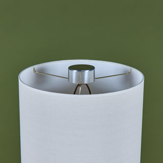Postmodern Chrome Cylinder Floor Lamp
