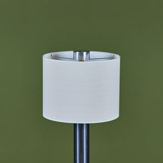 Postmodern Chrome Cylinder Floor Lamp