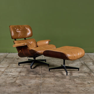 Ray and Charles Eames 670/671 Lounge Chair with Ottoman for Herman Miller