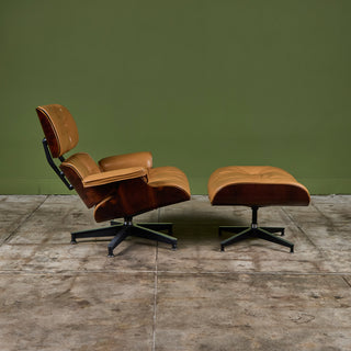 Ray and Charles Eames 670/671 Lounge Chair with Ottoman for Herman Miller