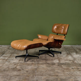 Ray and Charles Eames 670/671 Lounge Chair with Ottoman for Herman Miller