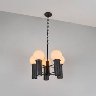 Gibson Chandelier by Stuart Barnes for Robert Long Lighting
