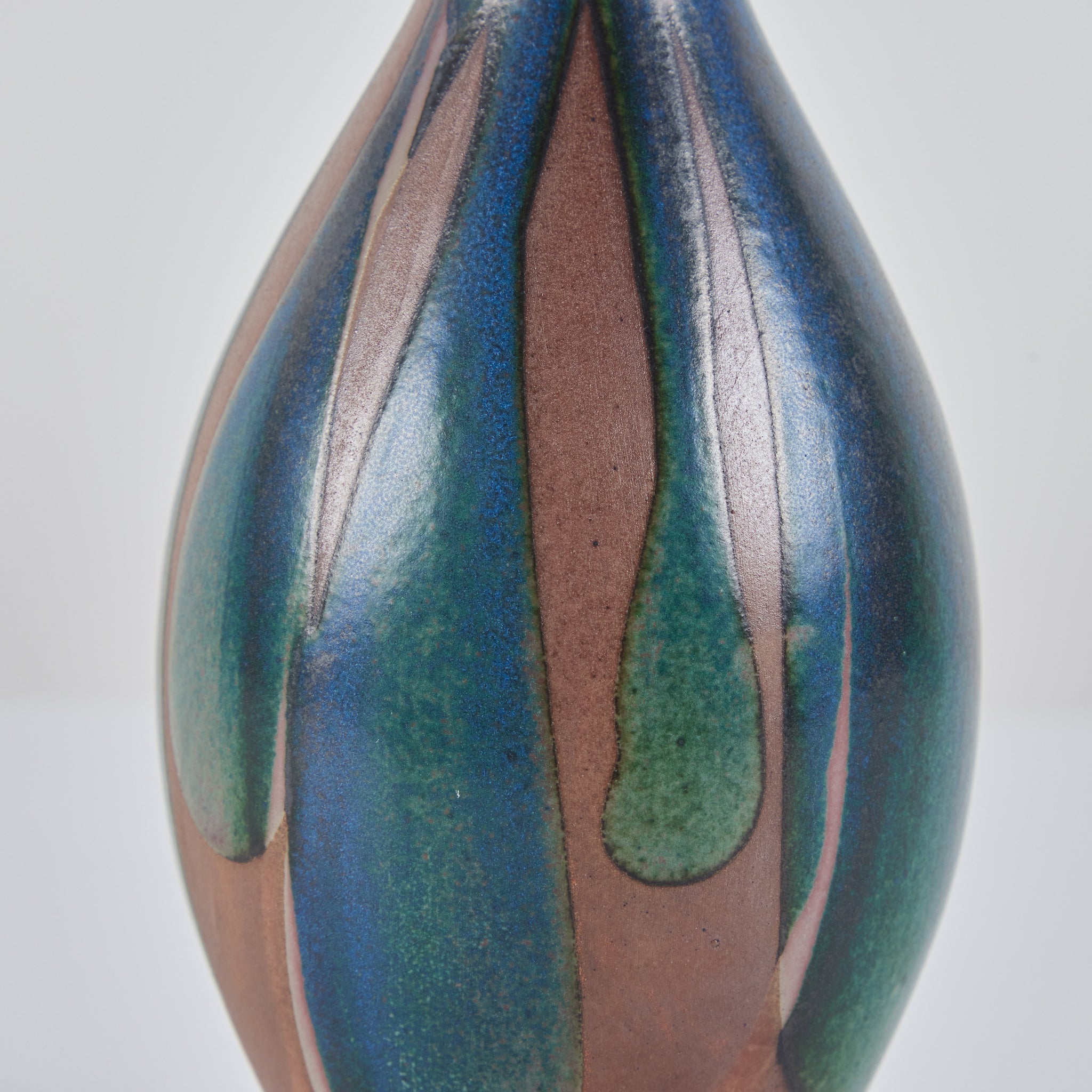 Robert Maxwell Stoneware Glazed Vase