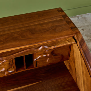 Robert and Joanne Herzog Studio Craft Roll Top Desk