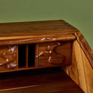Robert and Joanne Herzog Studio Craft Roll Top Desk
