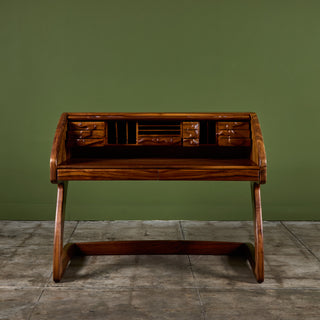 Robert and Joanne Herzog Studio Craft Roll Top Desk
