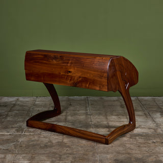 Robert and Joanne Herzog Studio Craft Roll Top Desk