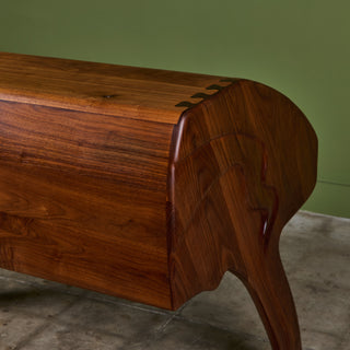 Robert and Joanne Herzog Studio Craft Roll Top Desk