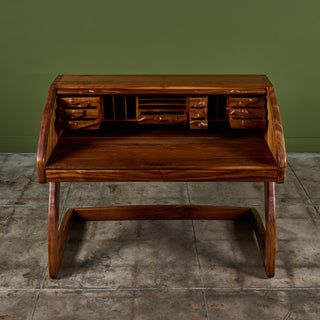 Robert and Joanne Herzog Studio Craft Roll Top Desk