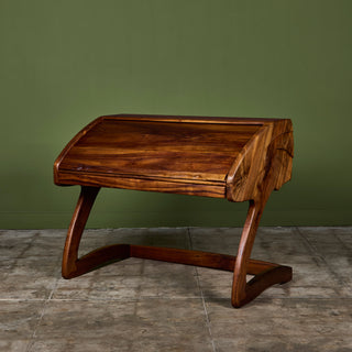 Robert and Joanne Herzog Studio Craft Roll Top Desk