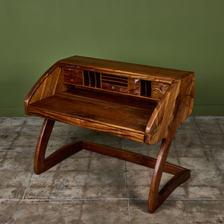 Robert and Joanne Herzog Studio Craft Roll Top Desk