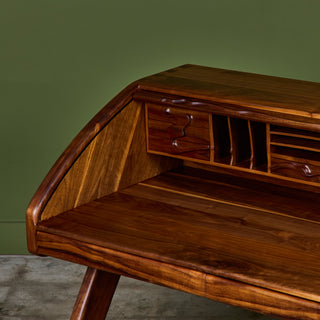 Robert and Joanne Herzog Studio Craft Roll Top Desk