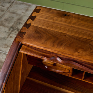 Robert and Joanne Herzog Studio Craft Roll Top Desk