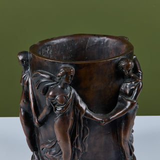 Roman Style Bronzed Plaster Planter