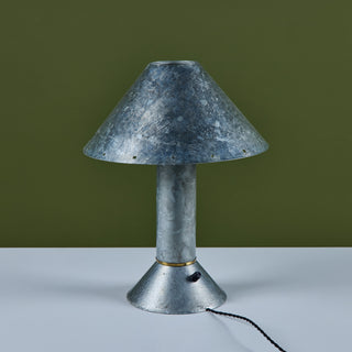 Ron Rezek Galvanized Steel Table Lamp