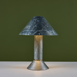 Ron Rezek Galvanized Steel Table Lamp
