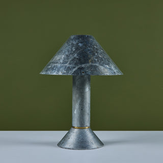 Ron Rezek Galvanized Steel Table Lamp