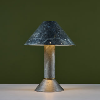 Ron Rezek Galvanized Steel Table Lamp