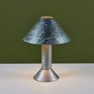 Ron Rezek Galvanized Steel Table Lamp