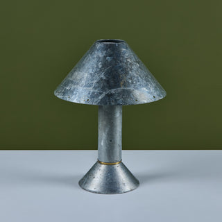 Ron Rezek Galvanized Steel Table Lamp
