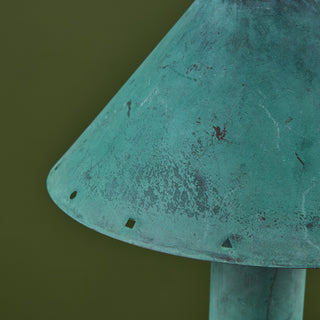 Ron Rezek Verdigris Table Lamp
