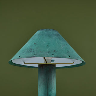 Ron Rezek Verdigris Table Lamp