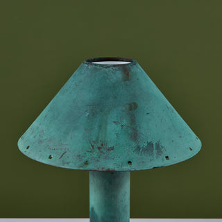 Ron Rezek Verdigris Table Lamp