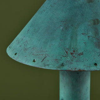 Ron Rezek Verdigris Table Lamp