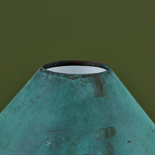 Ron Rezek Verdigris Table Lamp