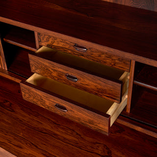 Johannes Sorth Rosewood Shelving Unit for Bornholm