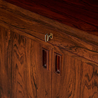 Johannes Sorth Rosewood Shelving Unit for Bornholm