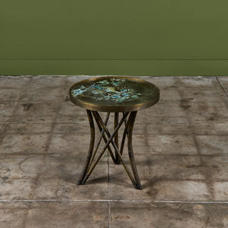 Philip and Kelvin Laverne "Shang Ti" Bronze Side Table