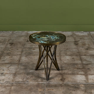 Philip and Kelvin Laverne "Shang Ti" Bronze Side Table