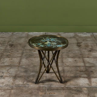 Philip and Kelvin Laverne "Shang Ti" Bronze Side Table