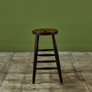 Rustic Wooden Stool