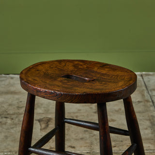 Rustic Wooden Stool